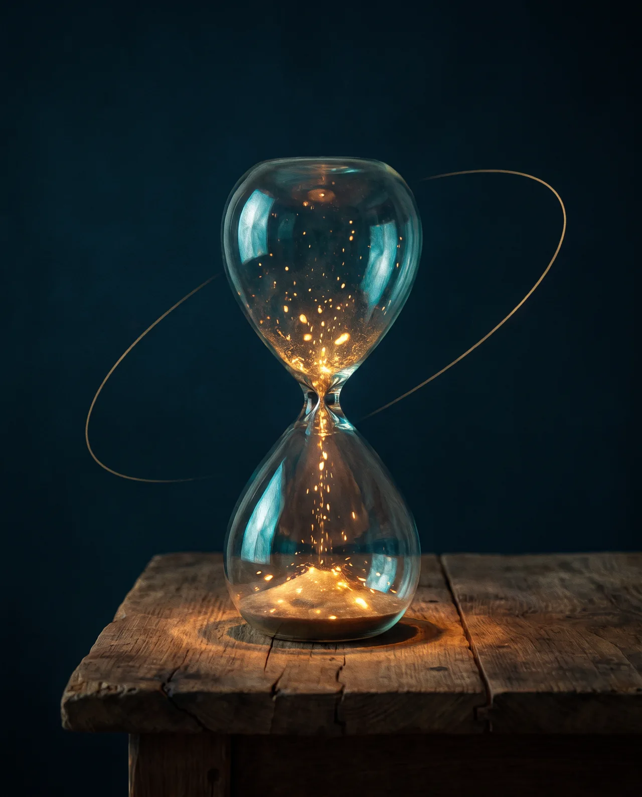 Time is not running out. It is being spent, and you choose on what.